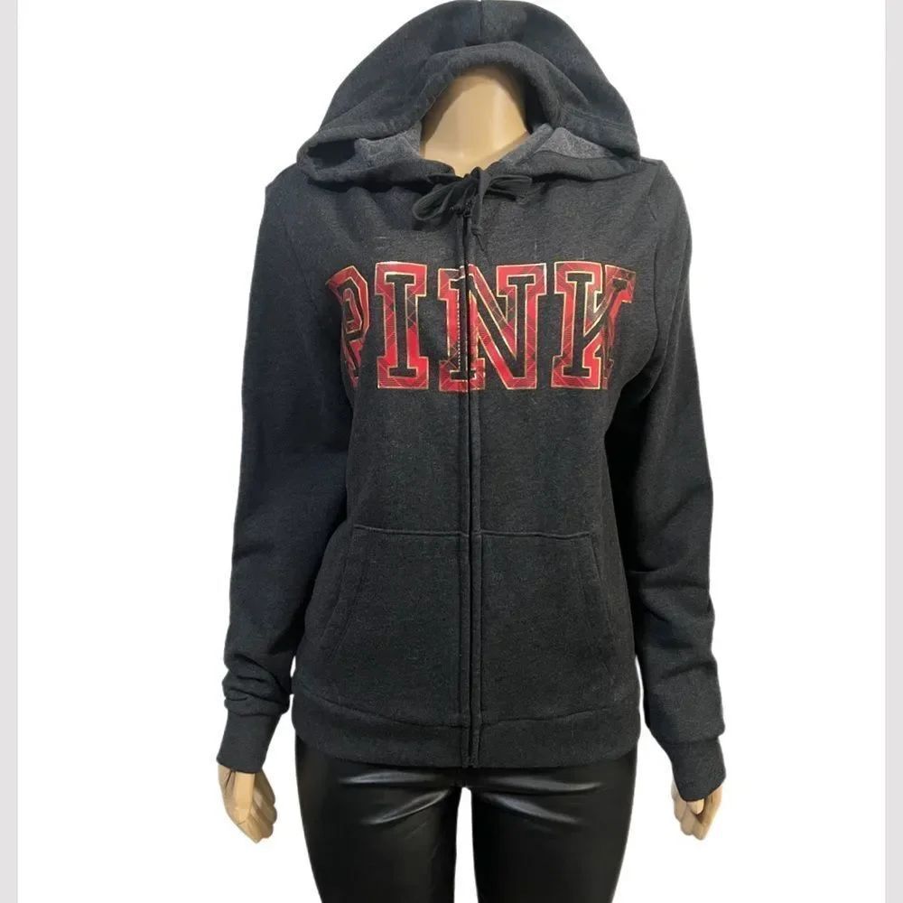 Victoria’s Secret Pink Everyday Lounge Comfy Campus Pullover Hoodie Camouflage M